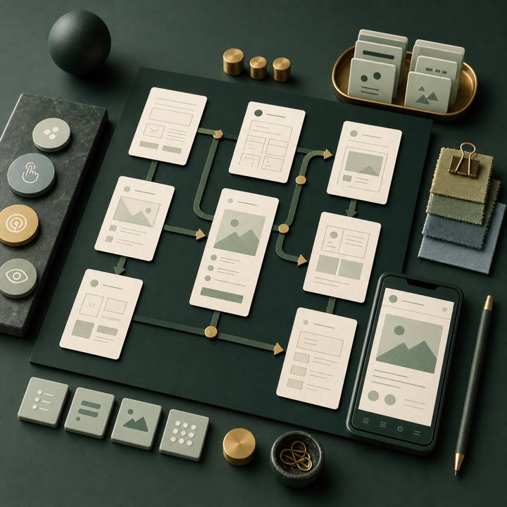 Orbenta visual for Conversion and landing-page design