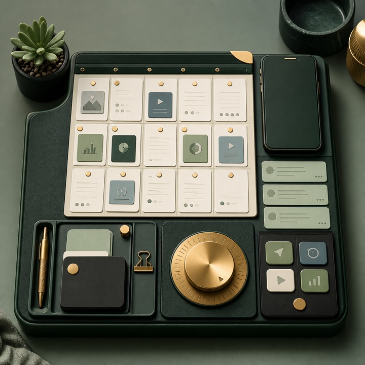 Orbenta visual for Social media management